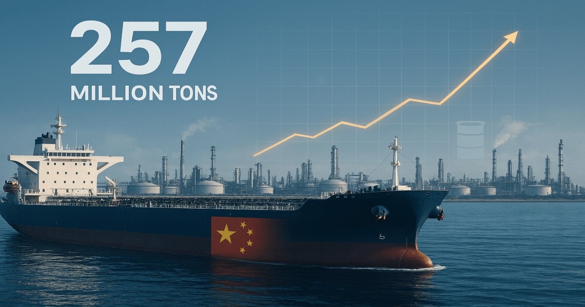 China Approves 257 Million Tons of Crude Oil Imports: What This Means for Global Energy Markets in 2026