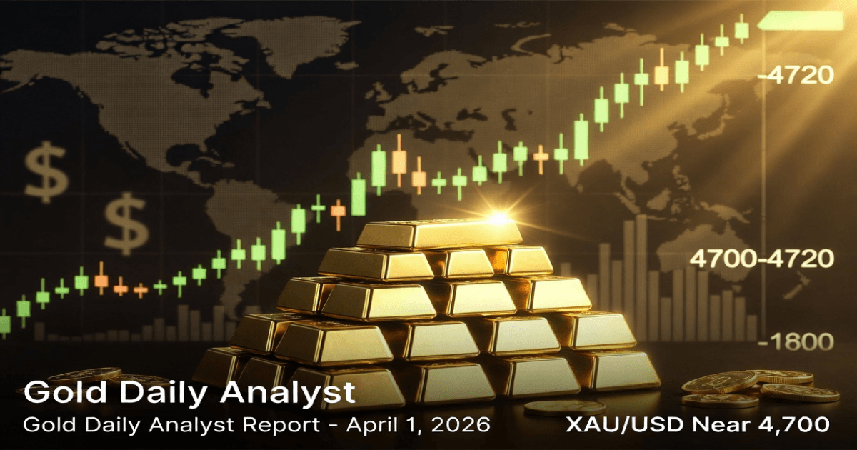 Gold Daily Analyst Report & Forecast – April 1, 2026