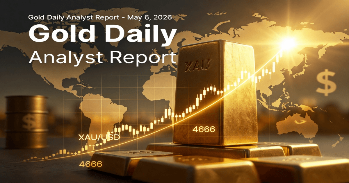 Gold Daily Analyst Report & Forecast – Wednesday, May 6, 2026