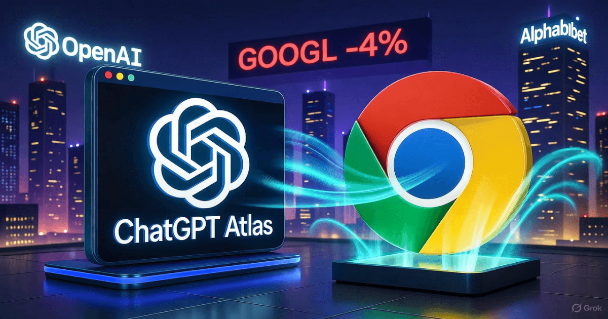 OpenAI’s ChatGPT Atlas Browser Launch: A Financial Threat to Google’s Market Dominance