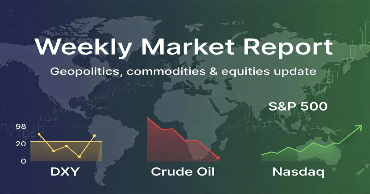 Weekly Market Review: Oil Drops, Gold Holds, Equities Rally